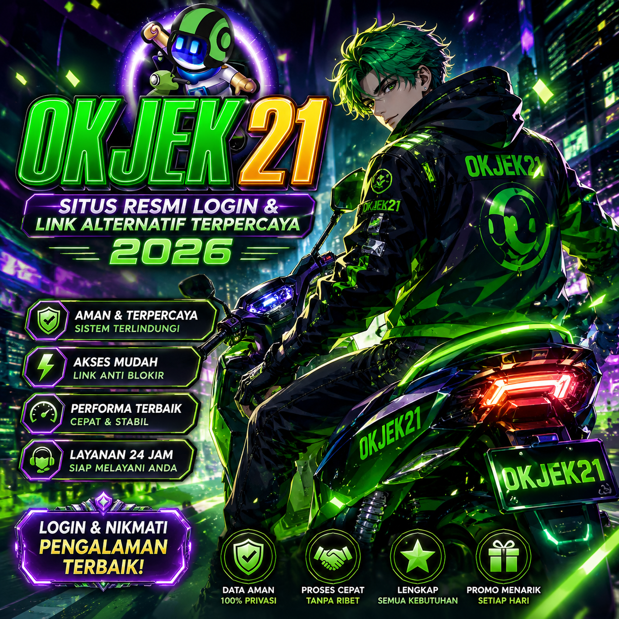 OKJEK21 - Situs Resmi Login & Link Alternatif Terpercaya 2026